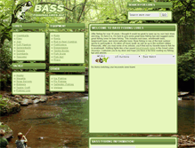Tablet Screenshot of bassfishinglures.biz